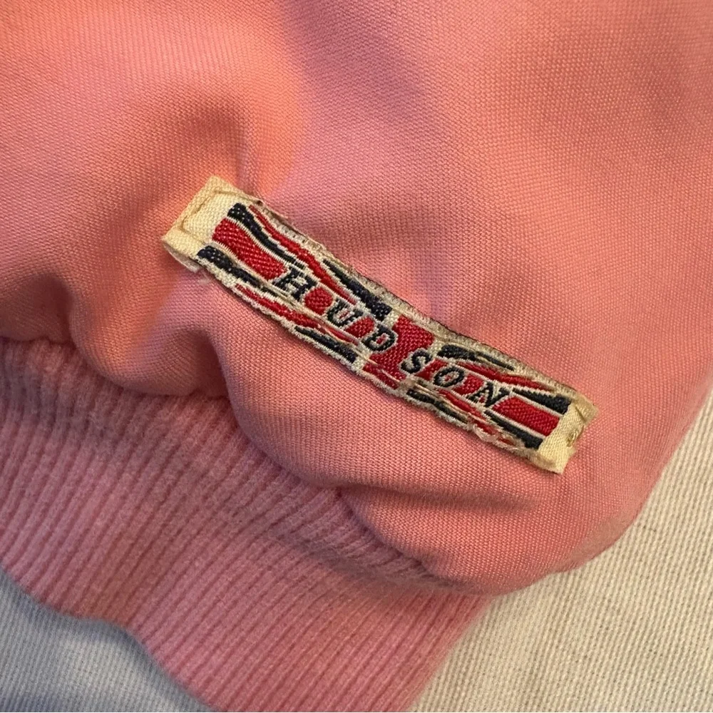 Hudson Jeans Pink Kids Bomber Jacket